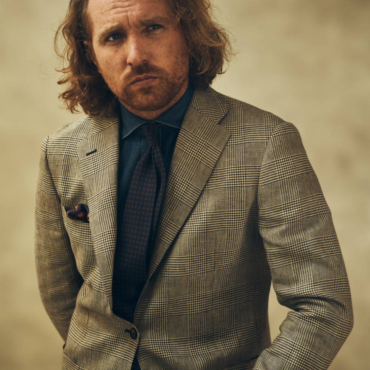 Zeph Colombatto Linen Campania Jacket Lookbook