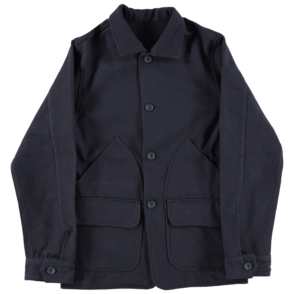 Navy Hopsack EP3 Readers Jacket – JMueser