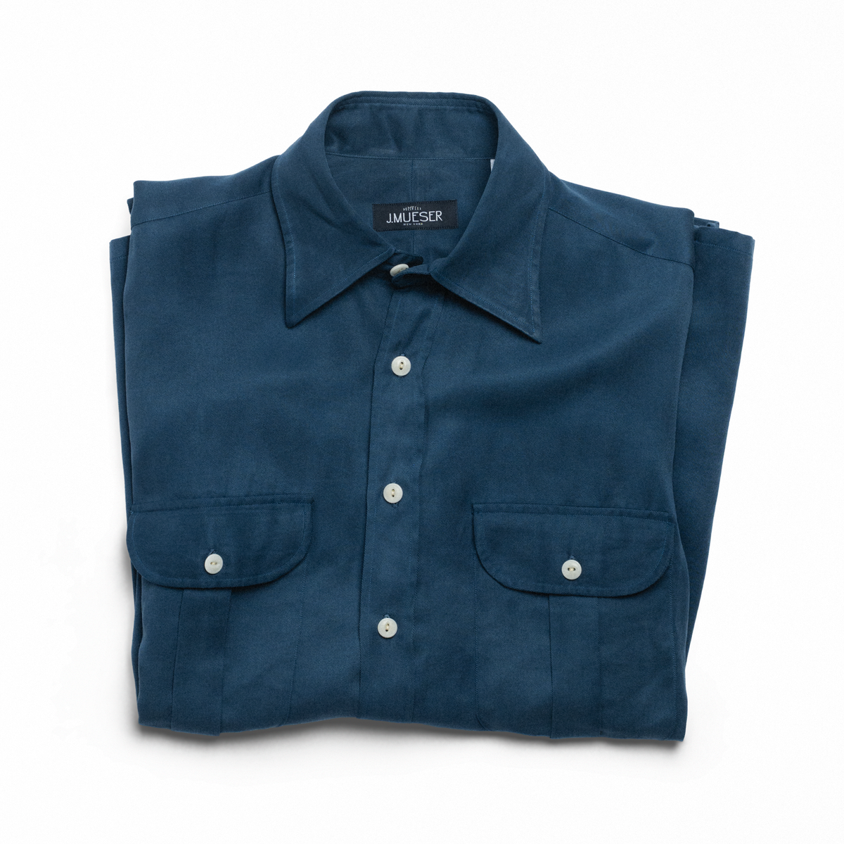 Slate Blue Tencel Work Shirt – JMueser