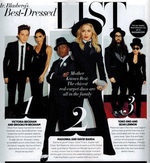 Harper's Bazaar - Mr. Blasberg's Best-Dressed