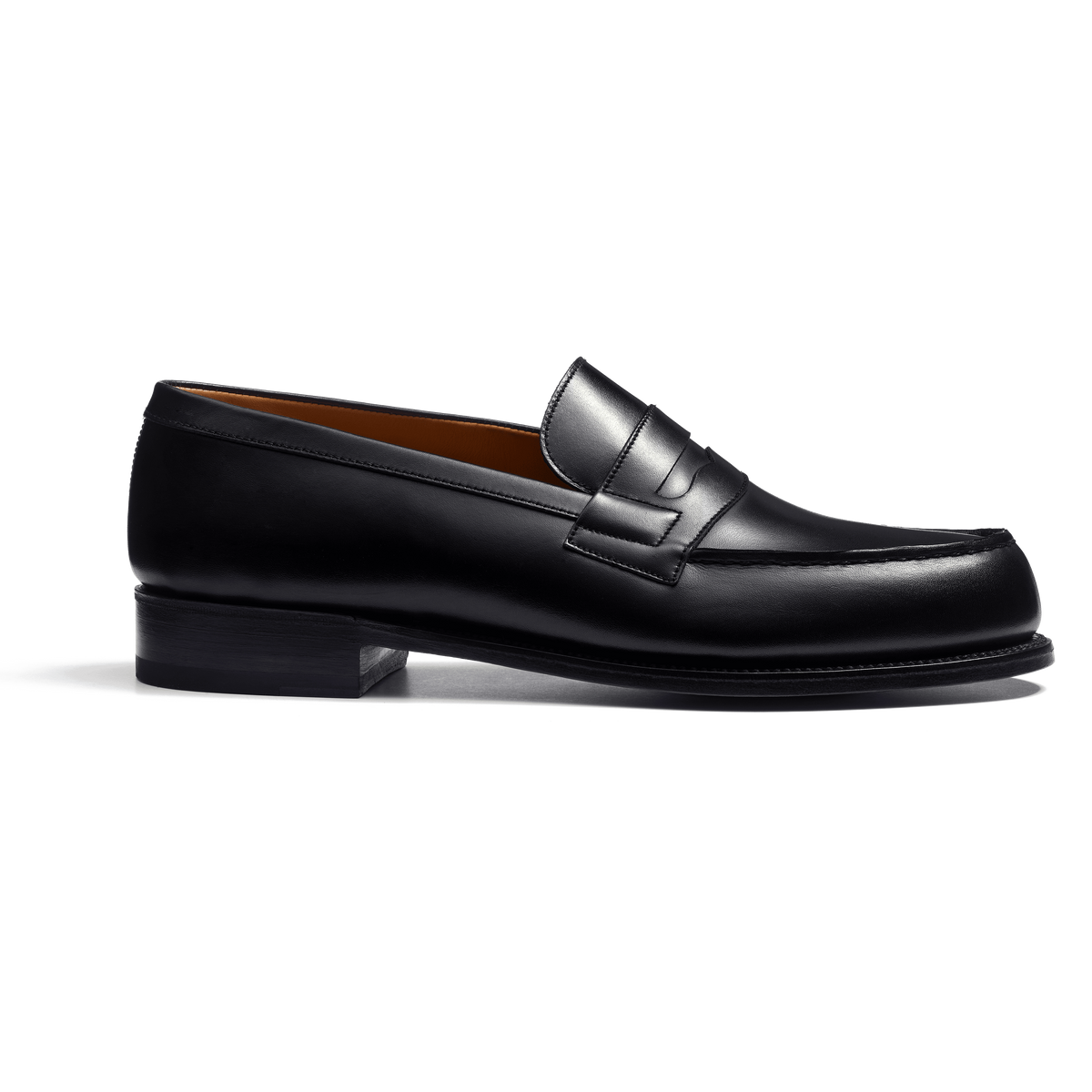 J.M. Weston Black Boxcalf 180 Loafer – JMueser