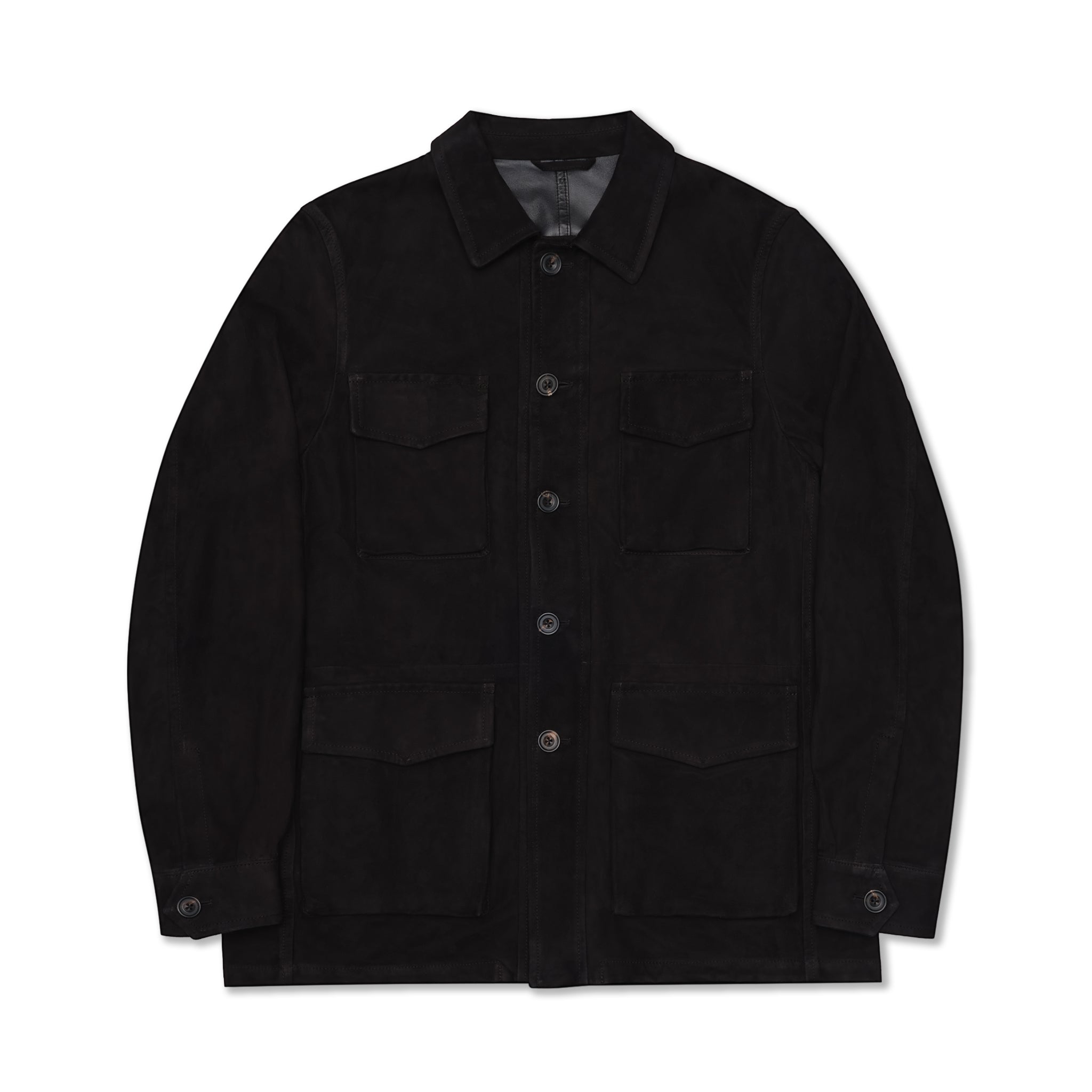 Black Suede Travel Jacket – JMueser