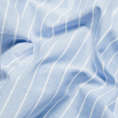 Blue Reverse Stripe Oxford Button Down Shirt