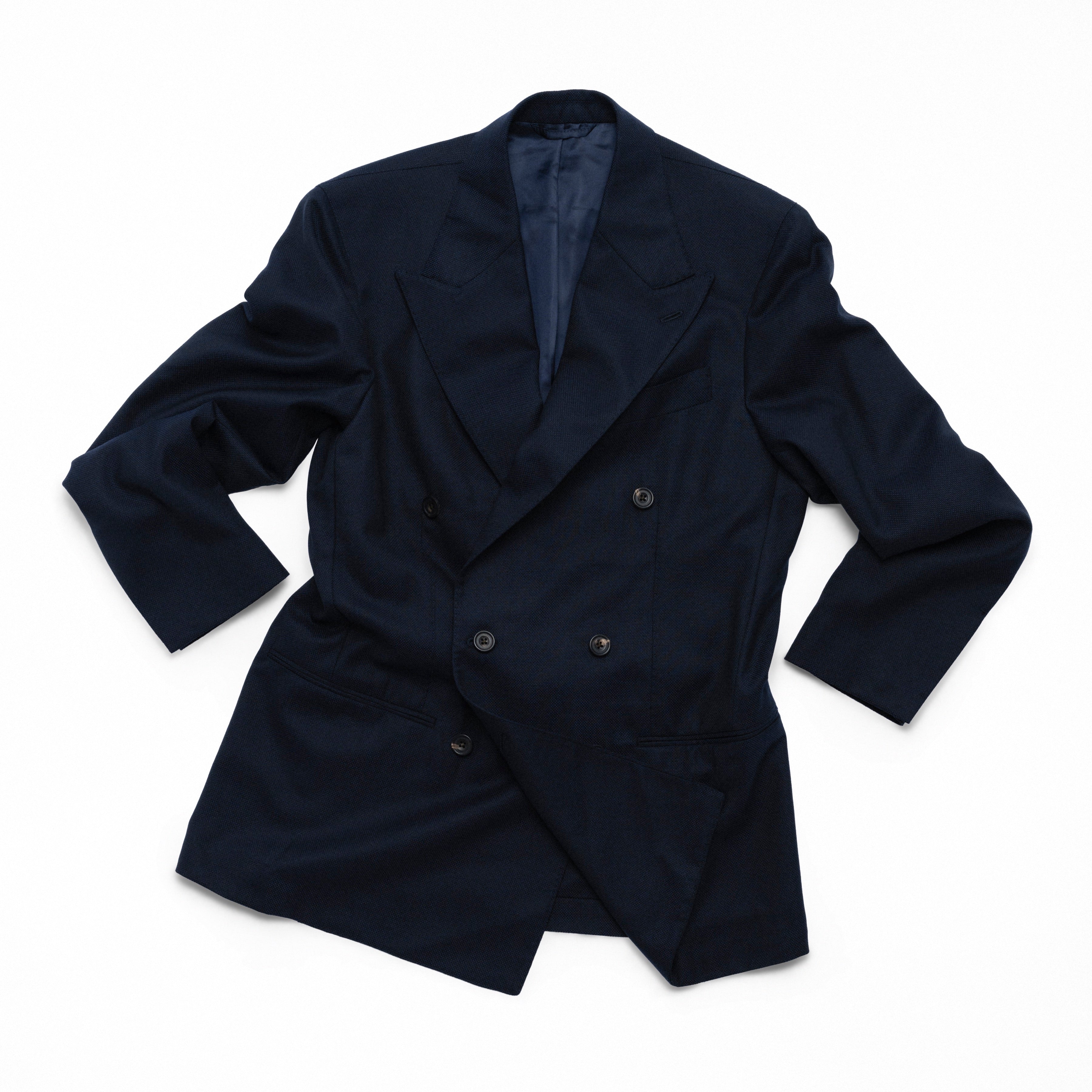 blurhms 22AW JS別注 W6B NAVY BLAZER Navy Hopsack DB Waverly Blazer – JMueser