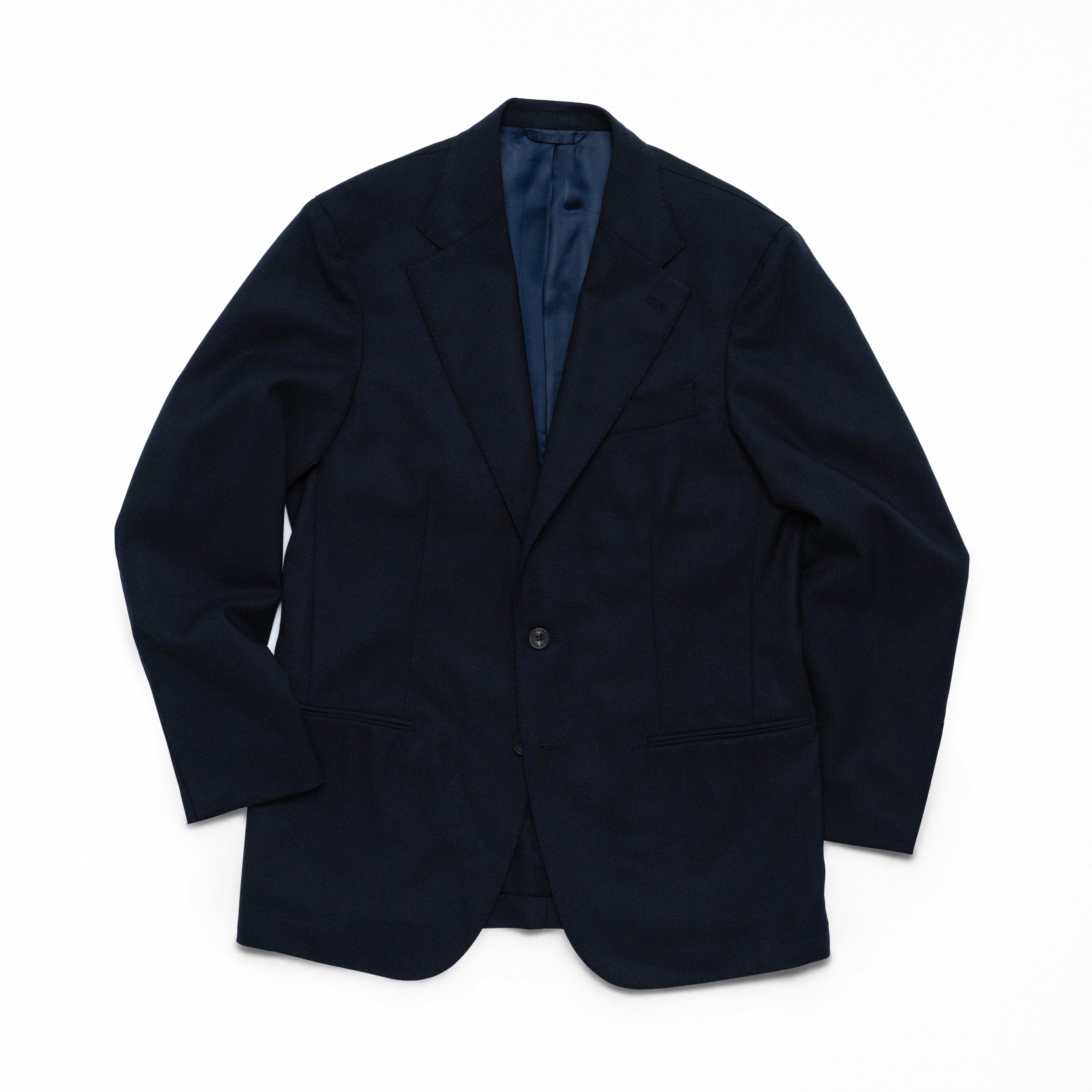 Navy High Twist Wool Waverly Suit – JMueser