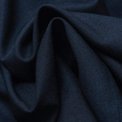 Navy High Twist Wool DB Waverly Suit