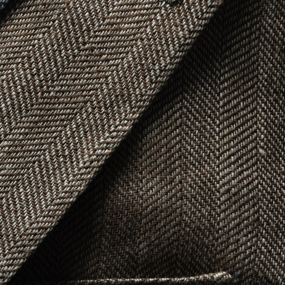 Sand Herringbone Linen Waverly Jacket