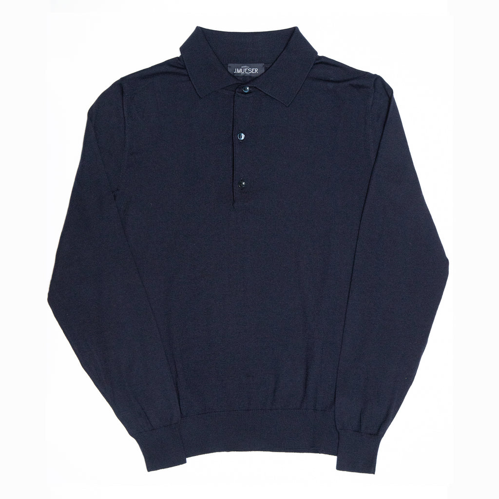 Navy Loro Piana Cashmere Wish Polo – JMueser