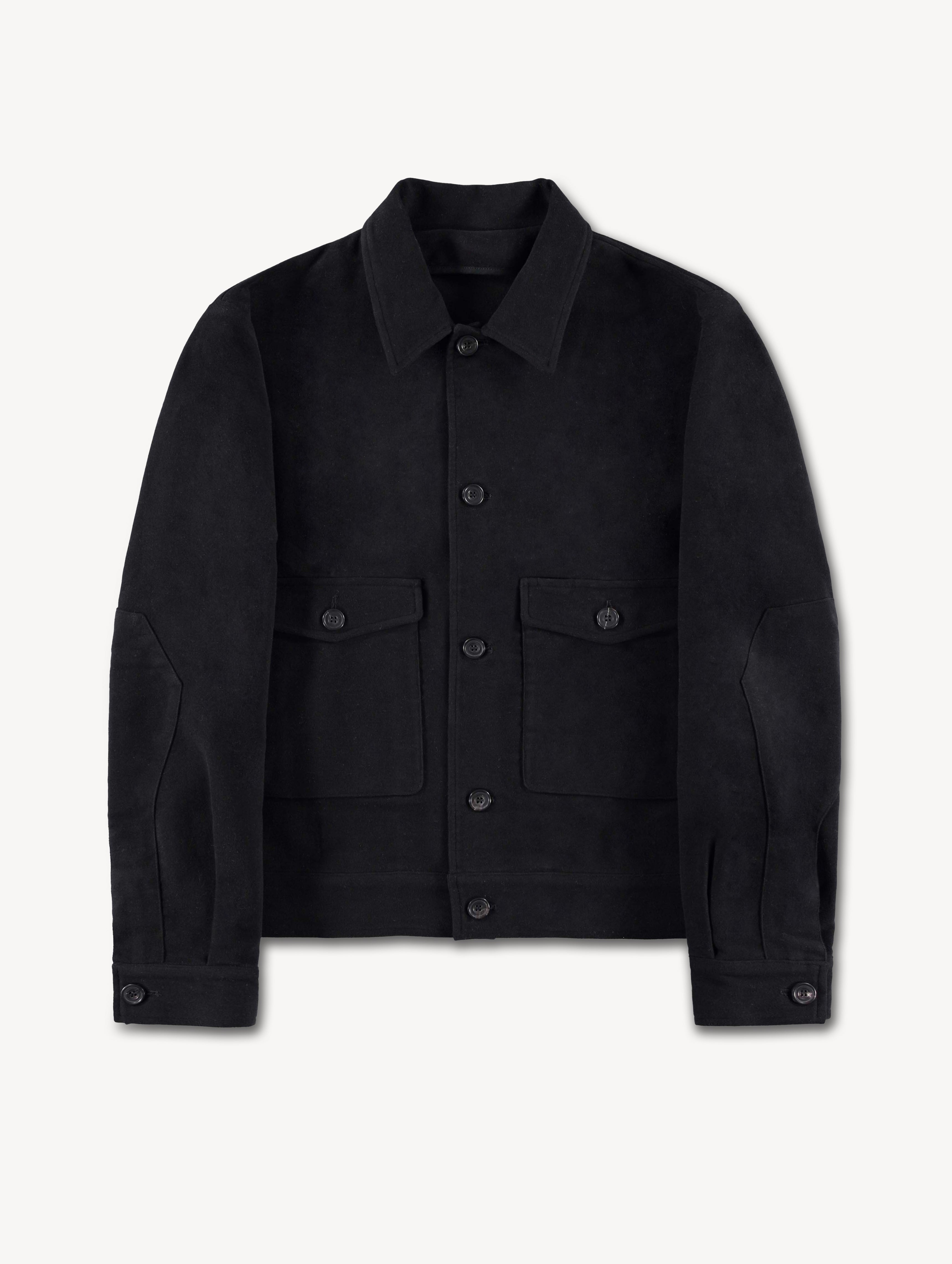 Black Moleskin Marfa Jacket – JMueser