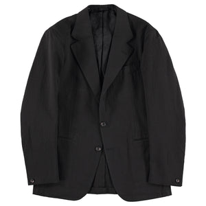 Black Seersucker Waverly Jacket