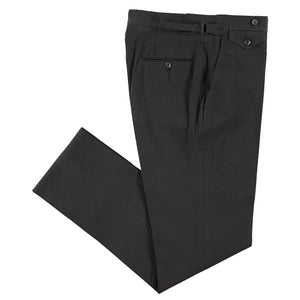 MTO Black Seersucker Waverly Trousers
