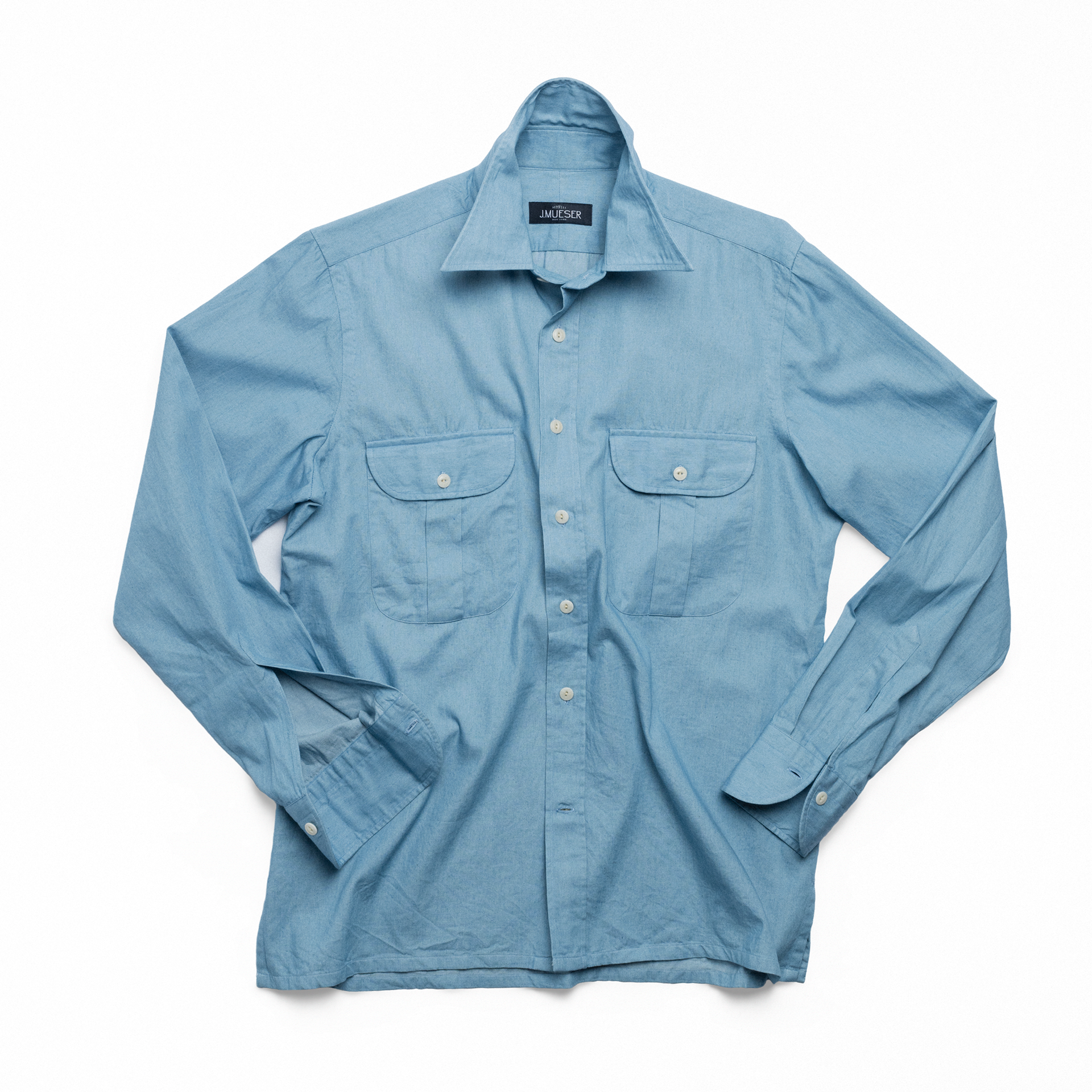 Washed Chambray Work Shirt – JMueser