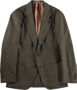 MTO Green Donegal Tweed Waverly Jacket