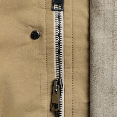 Spring Game Coat in Khaki Dry Wax