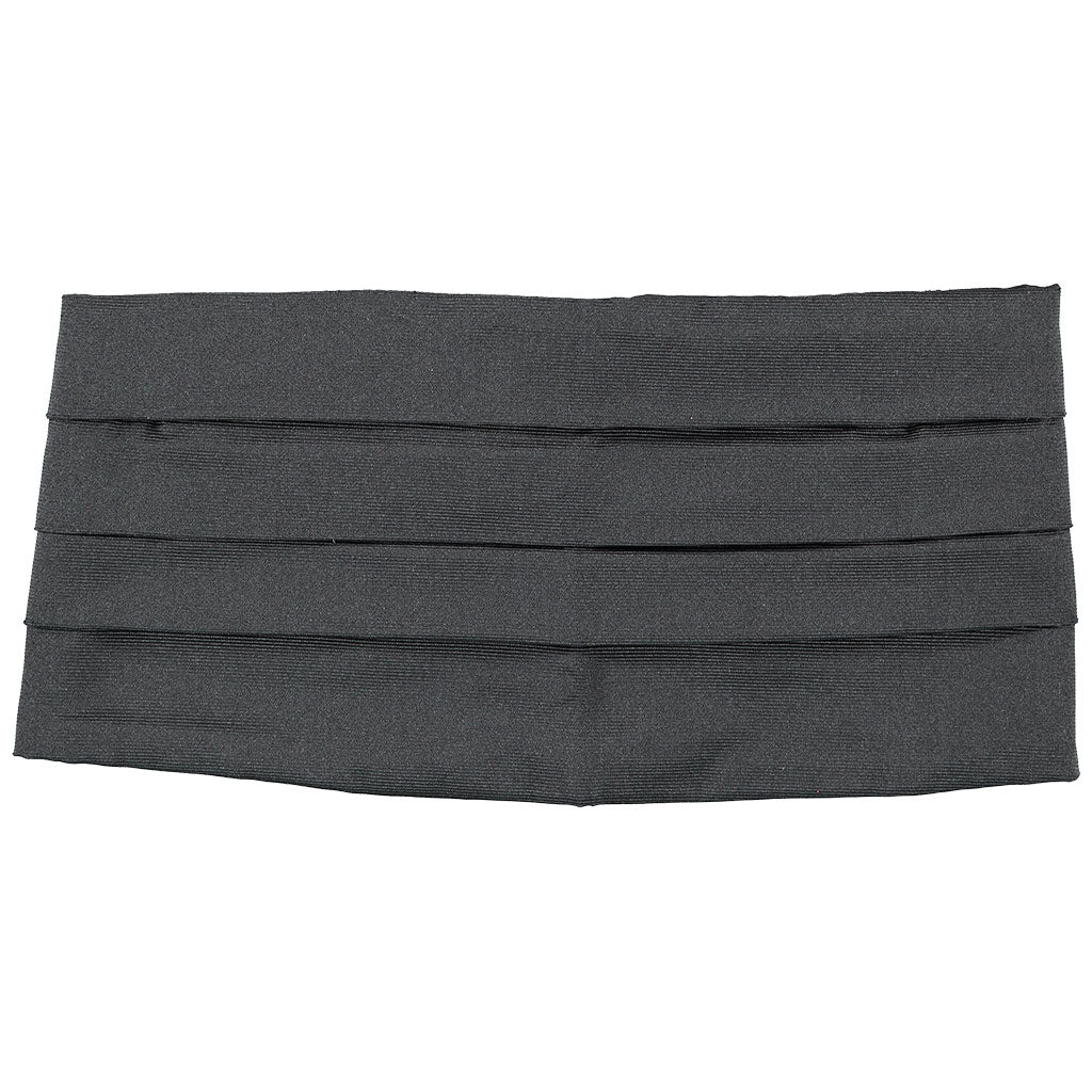 Black Grosgrain Cummerbund – JMueser