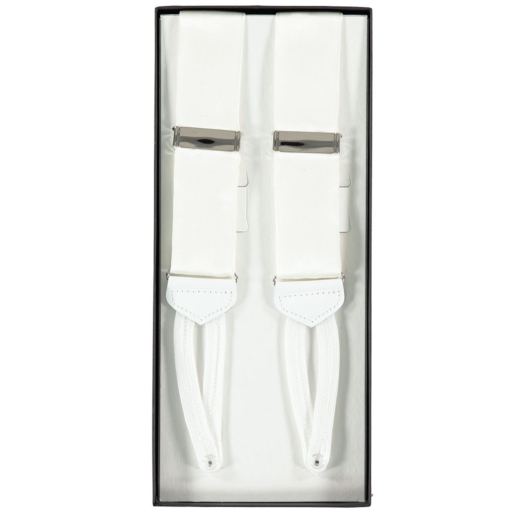 Formal White Suspenders – JMueser